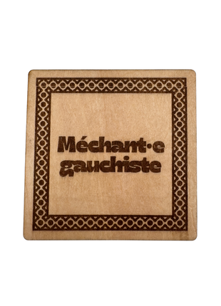 Dessous de verre à messages humoristiques