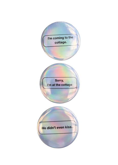 Badges Holographiques Heated Rivalry