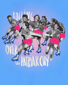 Rolling over the patriarchy 3 - Badge, Print ou sticker