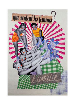 4 affiches A6 Collages