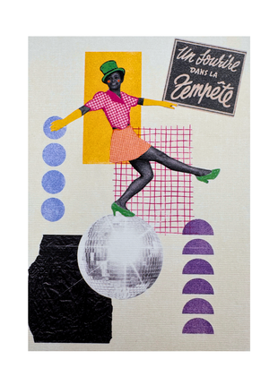 4 affiches A6 Collages