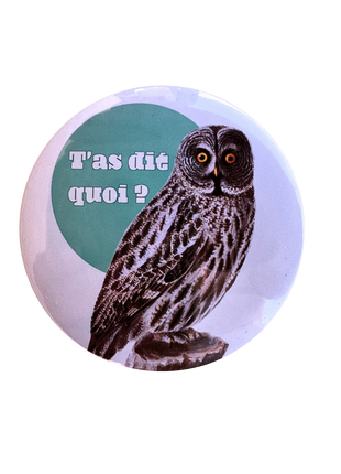 T'as dit quoi ? — Badge clapback
