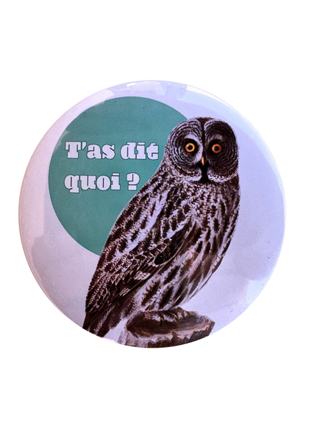 T'as dit quoi ? — Badge clapback