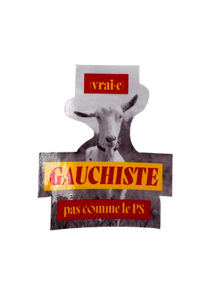 Vrai gauchiste pas comme le PS — Cartes postales & affiches