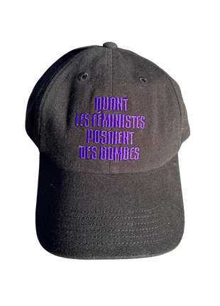 Casquette Bio Avant les féministes posaient des bombes