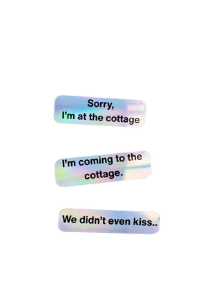 Stickers Holographiques Heated Rivalry