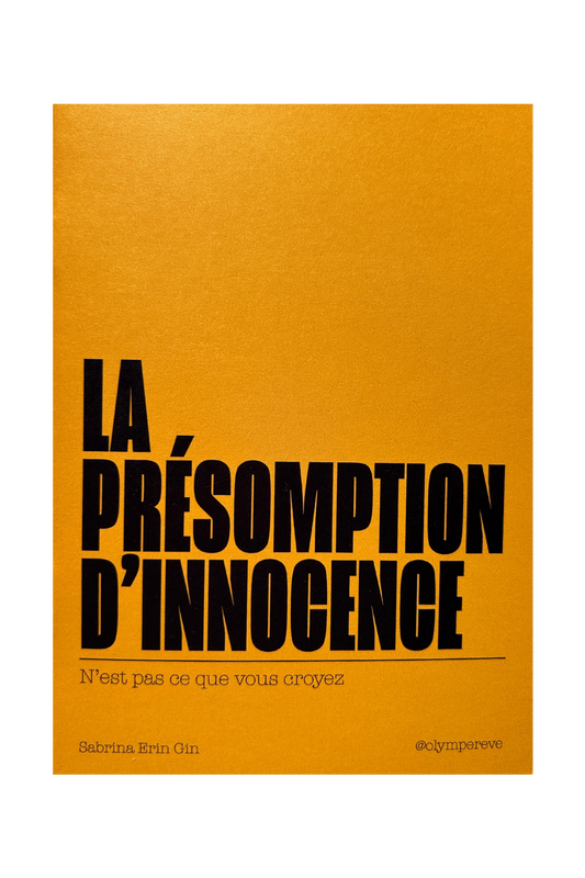 The presumption of innocence - printed
