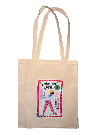 Tote bag Séparer l'homme de l'artiste