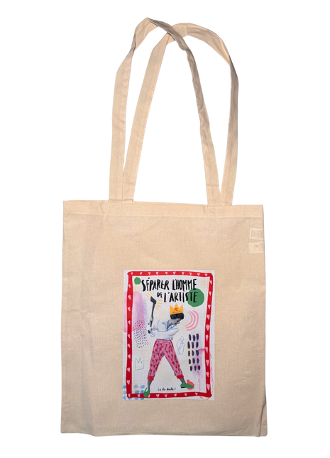 Tote bag Séparer l'homme de l'artiste