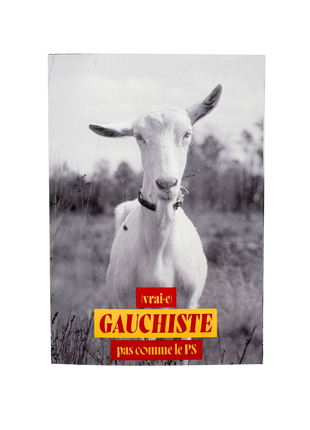 Vrai gauchiste pas comme le PS — Cartes postales & affiches