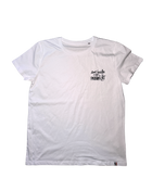 T-shirt à manche courte Tout brûler surtout le patriarcat - Blanc - 100% Made In France (Copie)