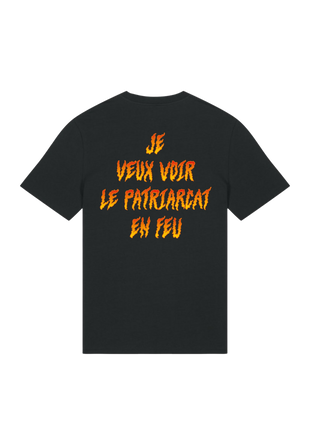 T-Shirt Manche Je veux voir le Patriarcat en feu - Creator 2.0