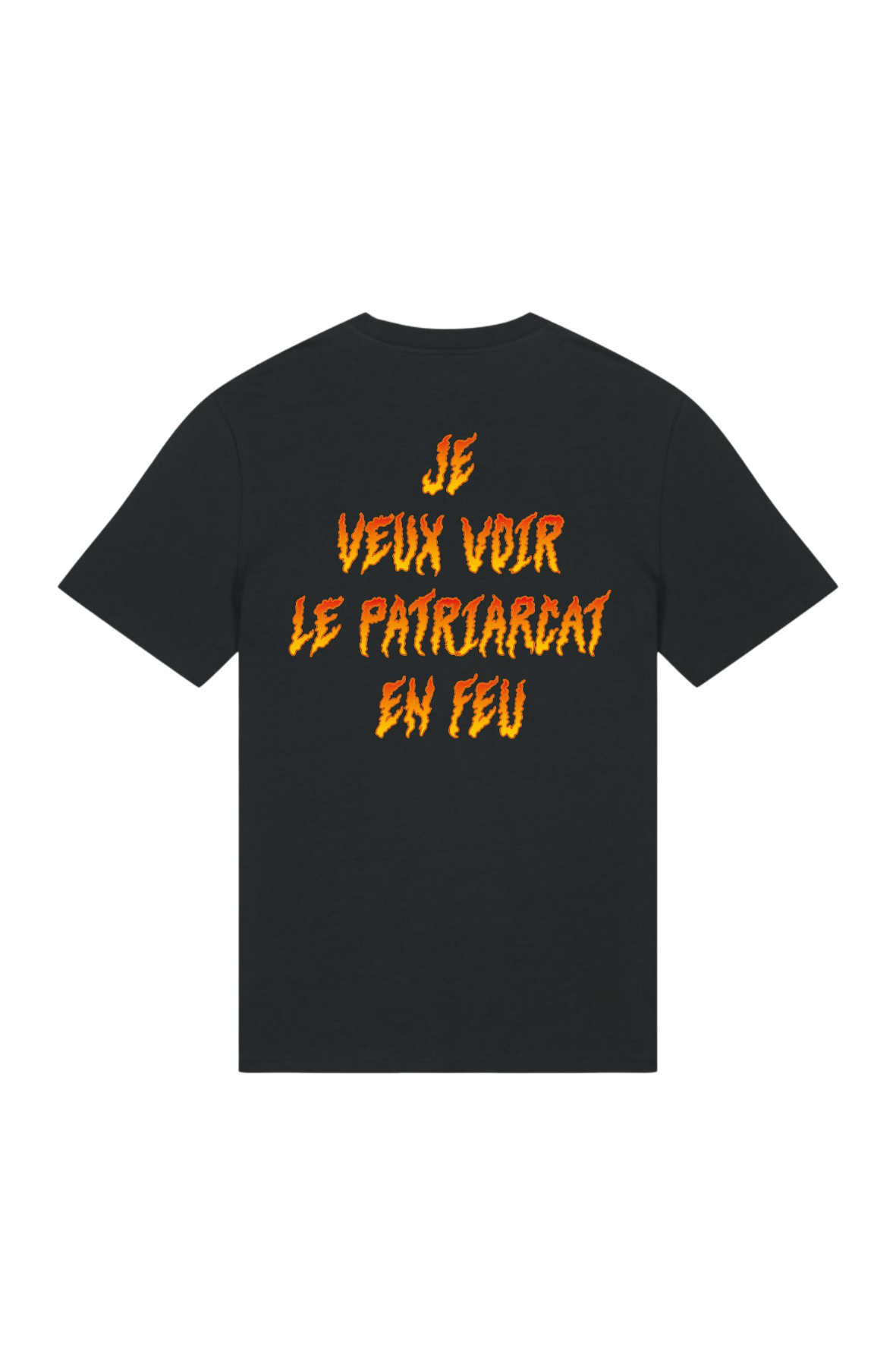 T-Shirt Manche Je veux voir le Patriarcat en feu - Creator 2.0