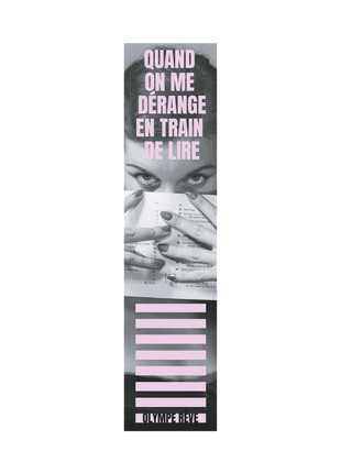 Quand on me dérange en train de lire