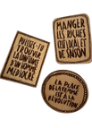 Les 3 badges ensemble — pack