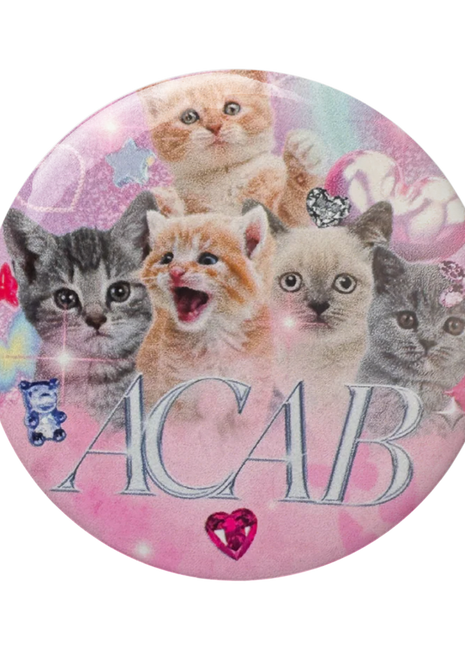 ACAB All Cats Are Beautiful — Badge & Sticker antifa