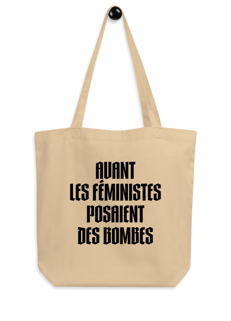 Tote bag Avant les féministes posaient des bombes